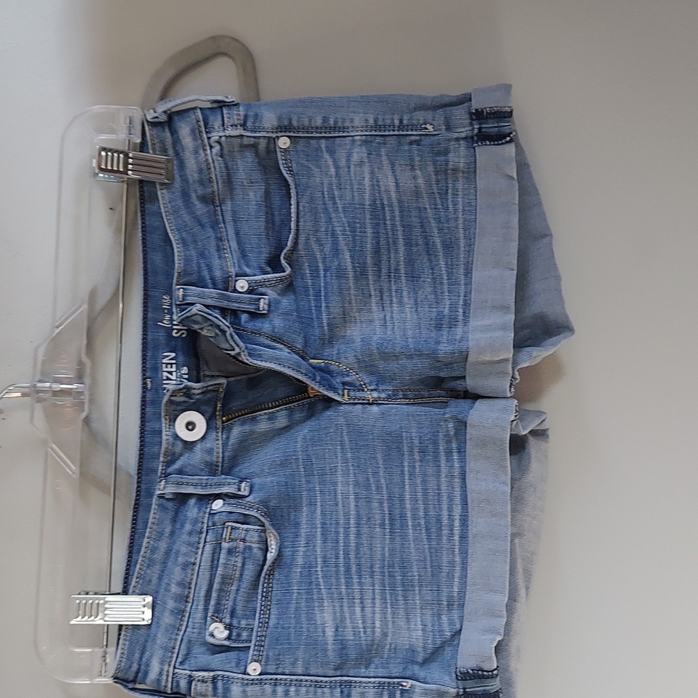 Low rise Jean shorts